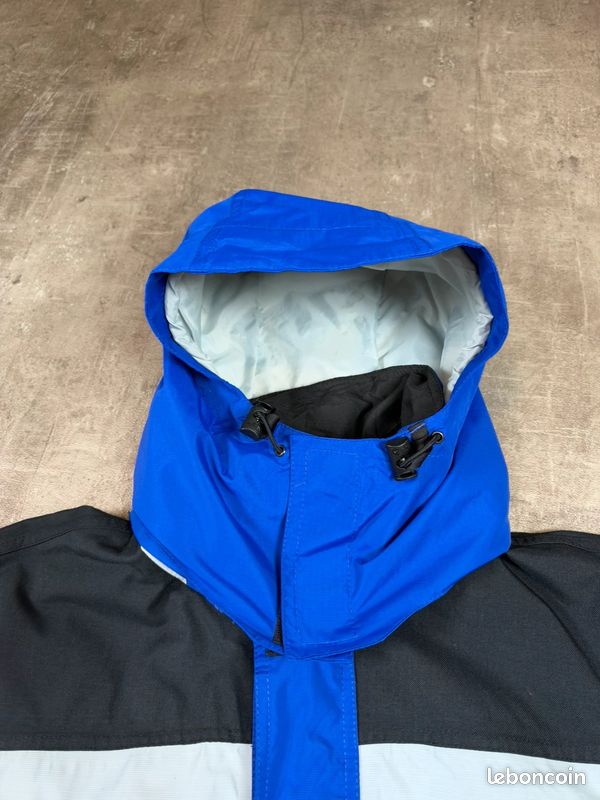 Manteau / veste de ski The North Face homme bleu noir blanc vintage taille M (image 4)