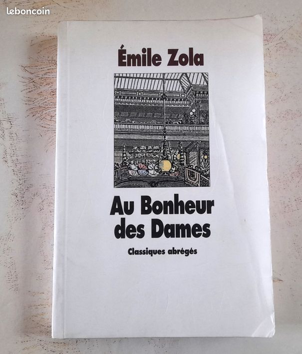 Livre "Au bonheur des Dames" d'Emile Zola. Classiques abrégés (image 1)