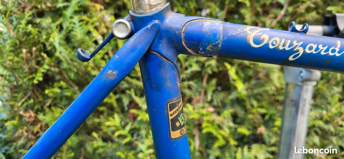 Cadre Vélo course Ancien Lejeune Reynolds 531 ta. 54 rare 70s