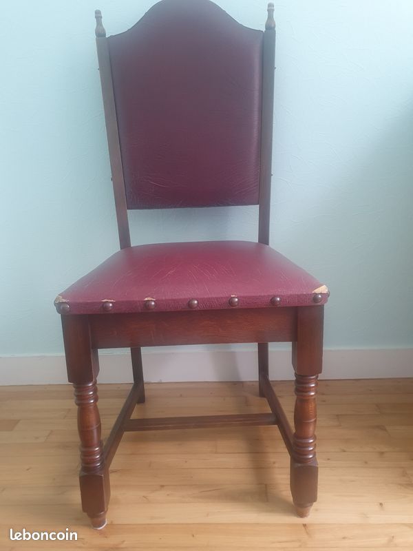 Lot de 6 chaises rustiques (image 3)