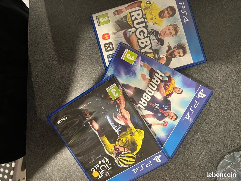 Lot de 3 jeux vidéos (image 1)