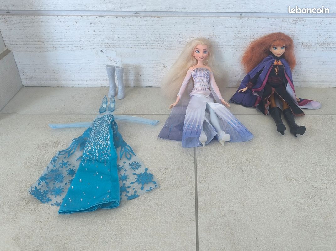 Barbies Reine des Neiges Elsa et Anna (image 1)