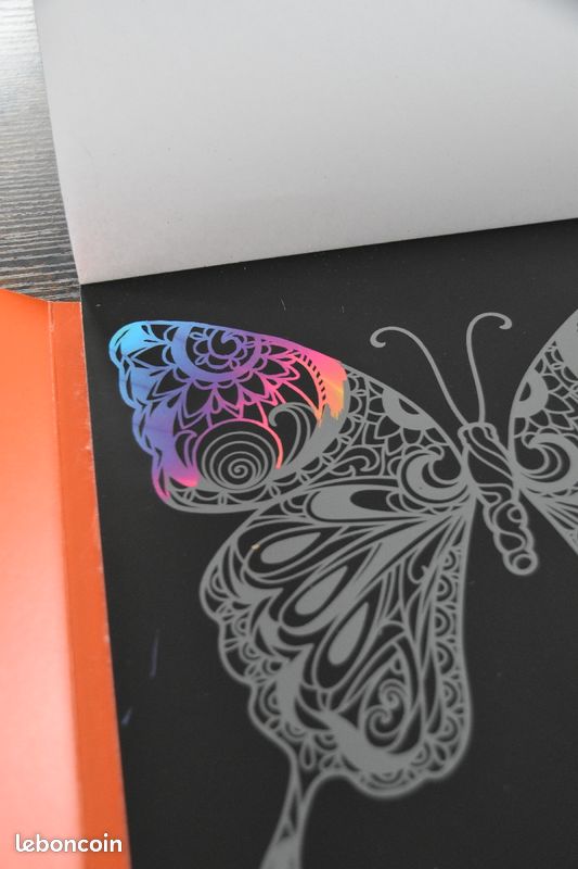 Livre de coloriage a gratter (image 3)
