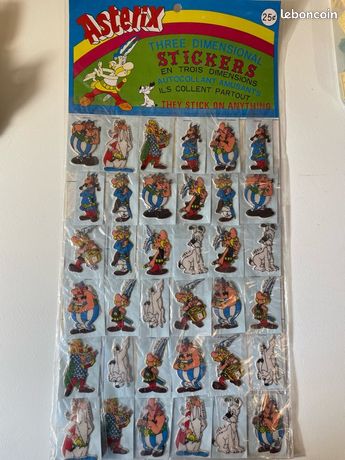 Sticker Autocollant Obélix - Multicolore - En Vinyle - Neuf Sous Emballage - Sujet Dessins Animés