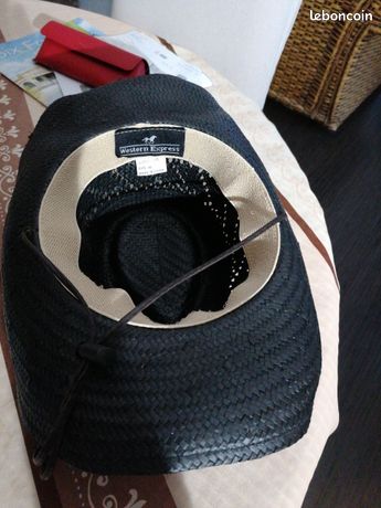 Chapeau De Cowboy Vintage En Laine Dynafelt Bee - Taille 7 1/8 - Occasion Très Bon état