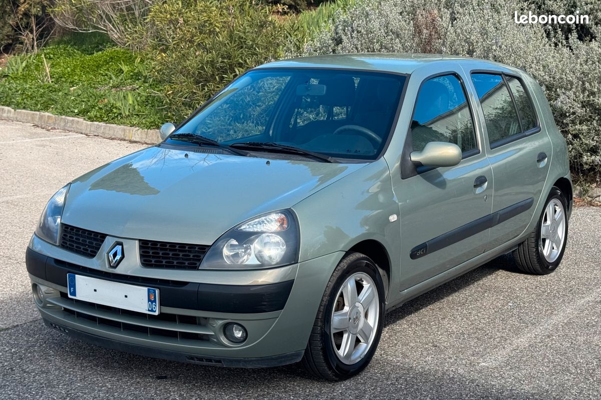 Renault Clio II 1.5 dCi 65 ch – 5 portes – 99 000 km – Révisée – Garantie 6 mois (image 1)