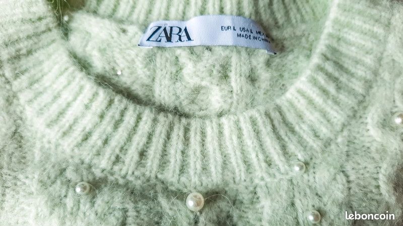 PULL EN JACQUARD GÉOMÉTRIQUE - Marron | ZARA Belgique / Belgium