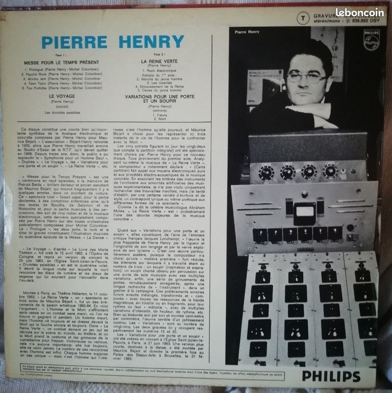 Lp Henry Colombier Messe pour le temps présent (image 2)