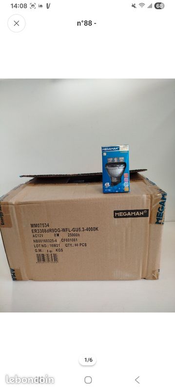 Ampoule LED megaman (image 1)