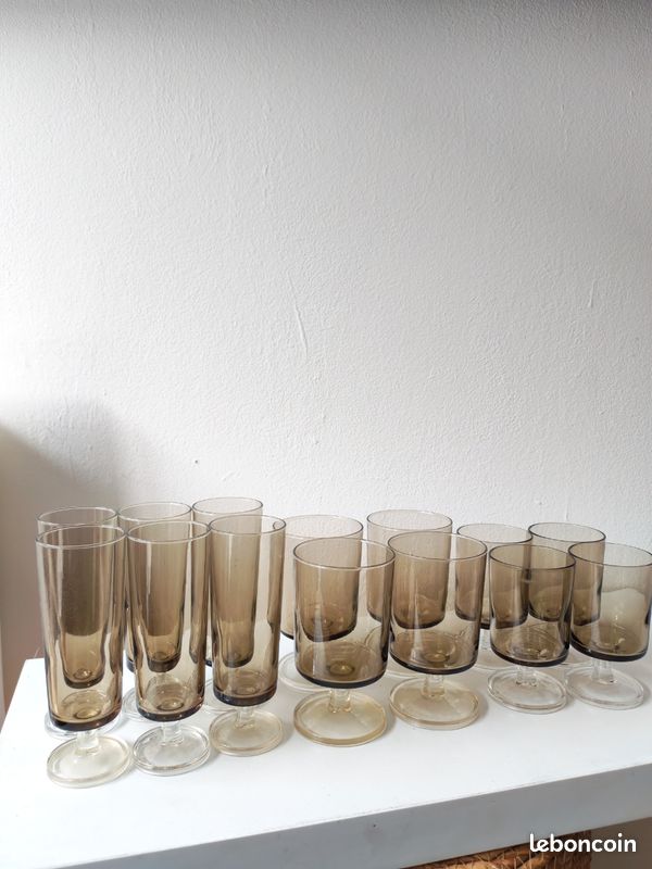 14 verres fumés Luminarc (image 1)