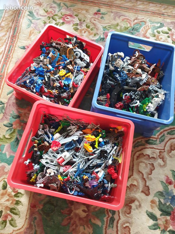 Lot de 13 kg de Bionicle originaux en vrac (image 1)