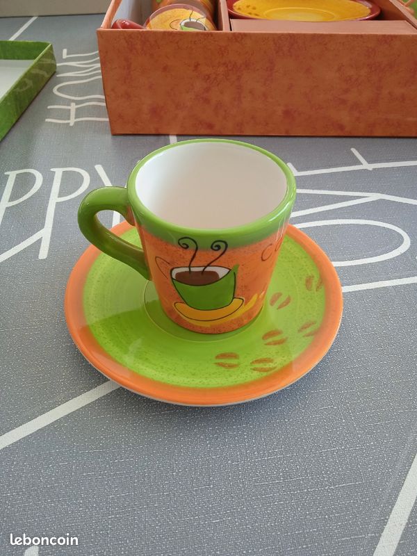 Service de 6 tasses à café (image 2)