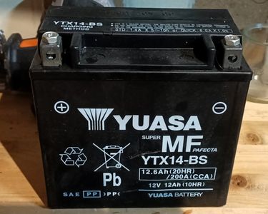 YTX14-BS (€ 85,00) BATTERIA MOTO YUASA