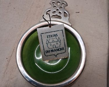 Coffret De 2 Taste-vin En étain Du Manoir - Dégustation Bières Ou Vin
