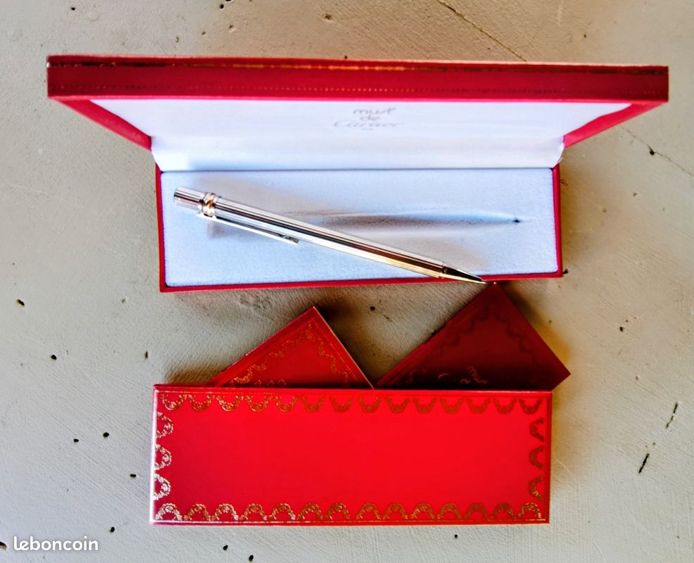 Stylo Porte-mines De Prestige Chaumet - Laque Marron - Neuf De Stock Dans Coffret