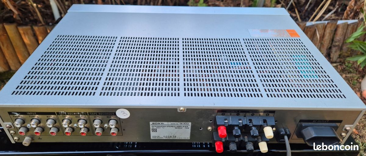 Amplificateur Sony TA-AX3 legato linear audio vintage (image 2)