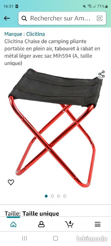 Chaise de camping (image 2)
