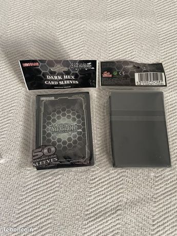yugioh dark hex card sleeves Red Belle, The Huntress Border Oversleeves (100ct JP/Standard)  Mana Moon 50 sleeves per pack Yu-Gi-Oh! - Dark Hex Card