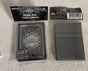 dark hex card sleeves Eschaton 50 sleeves per pack Sleeve Yu gi oh -