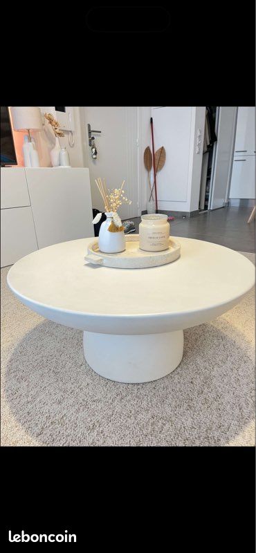 Ensemble de meubles design style moderne beige&blanc (image 3)
