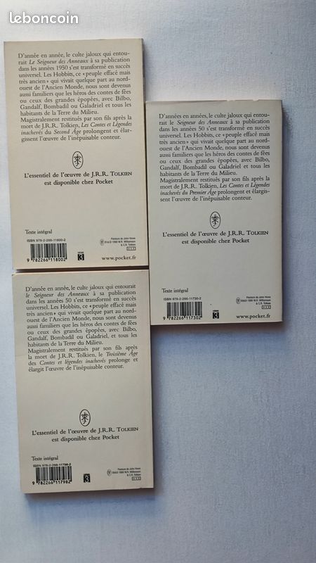 📚 Tolkien – Coffret collector VO 2013 neuf scellé + Contes & Légendes inachevées (FR, comme neufs) (image 6)