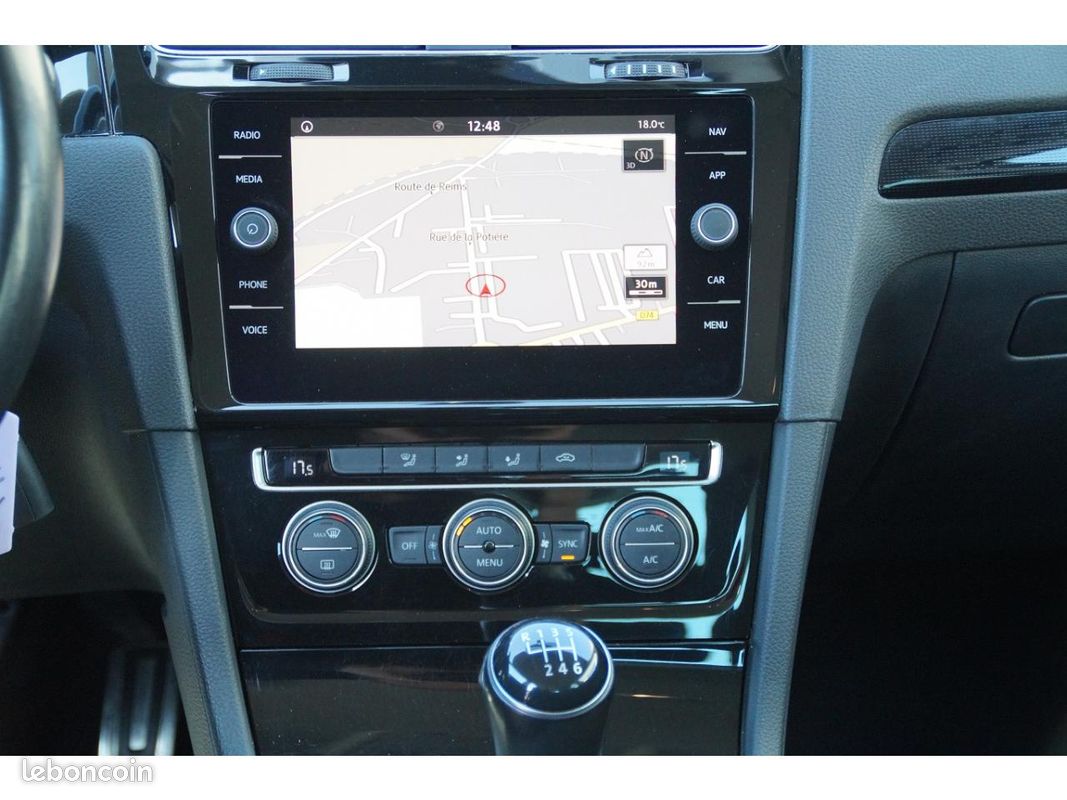 VOLKSWAGEN GOLF 1.4 16V TSI BlueMotion - 125 VII BERLINE Sound PHASE 2 (image 20)