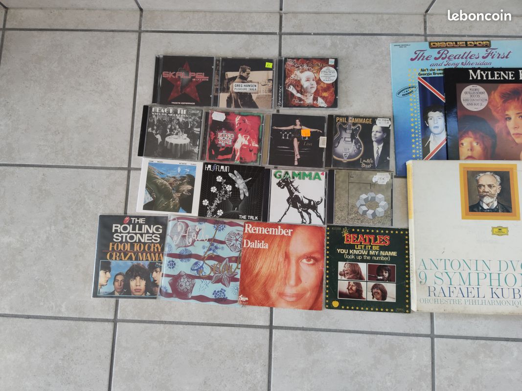 Lot Vinyles+Cds (image 2)