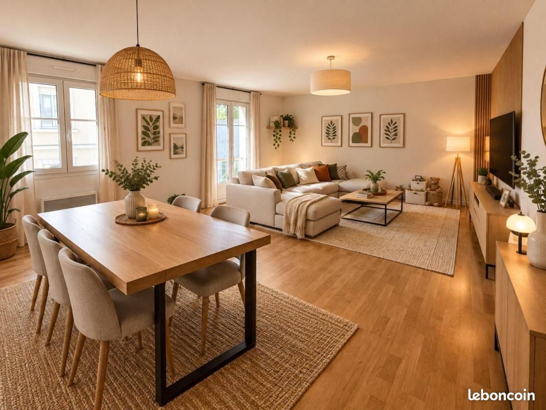 Appartement 4 pièces 90 m² · à Saint-Avertin · 90 m² · 890 €/mois