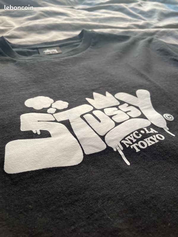 Tee shirt Stüssy classic taille M / état NEUF (image 4)