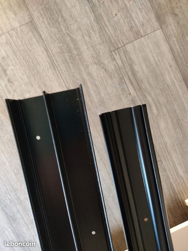 🔧 2 Kits Rails 120 cm Noirs – Neufs (image 4)