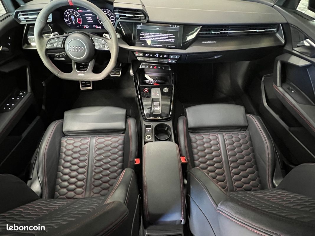 AUDI RS3 SPORTBACK 2.5 TFSI 400ch PACK RS DESIGN QUATTRO CAMERA RECUL ECHAPP RS (image 3)