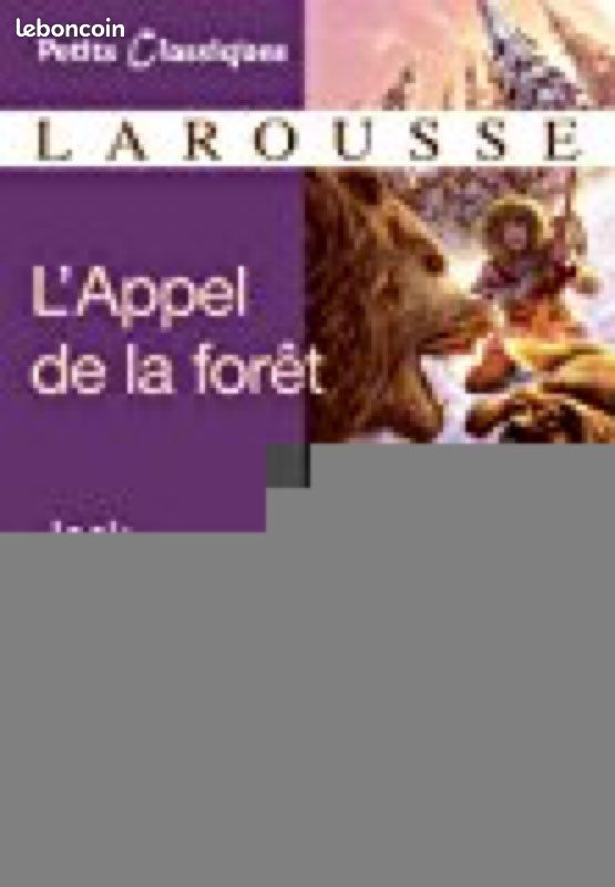 Livre L’appel de la forêt Larousse (image 1)