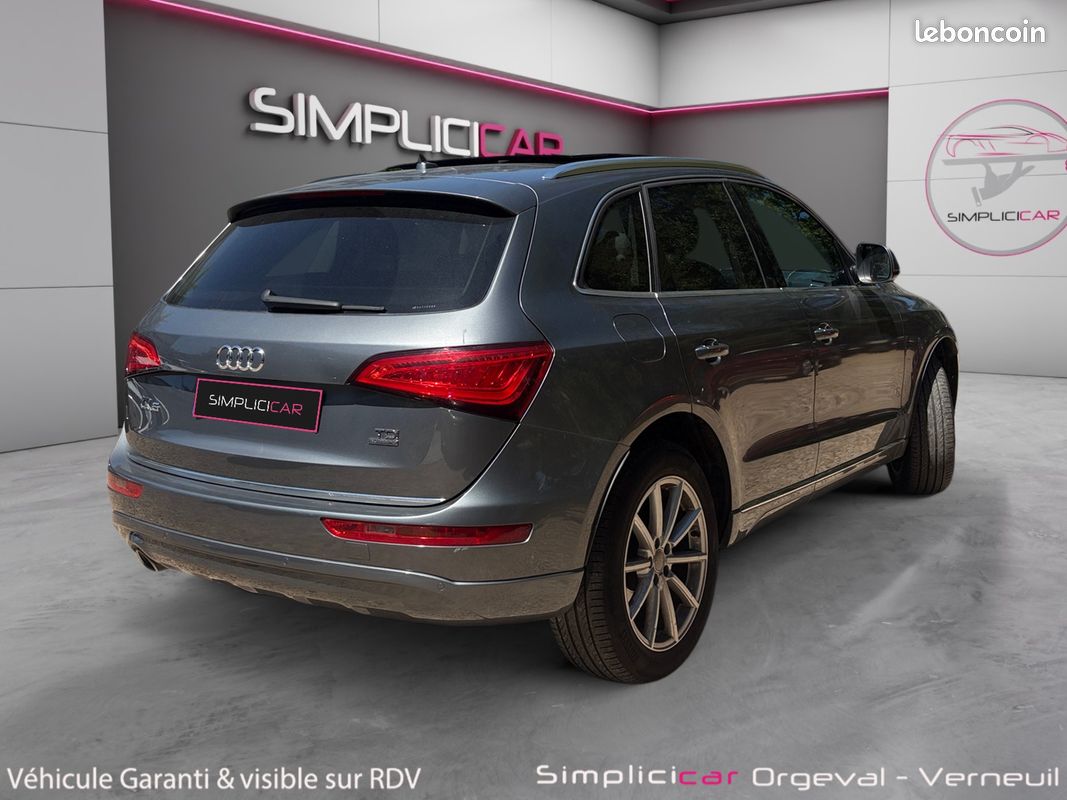AUDI Q5 2.0 TDI 190 ADVANCED QUATTRO S TRONIC 190Ch Garantie 12 mois / RADAR AV + AR / TOIT OUVRANT / SIEGES ELECTRIQUES (image 3)