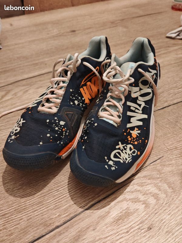 Chaussures Tennis Wilson Rush Pro 4.0 Clay Homme - Spécial Terre Battue - Confort Et Performance