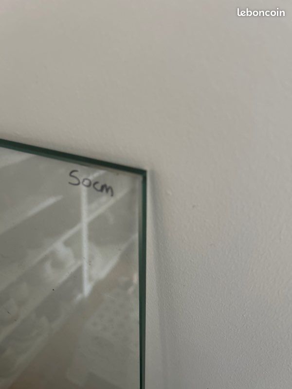 Plateau verre 110cmx50cmx5mm (image 2)