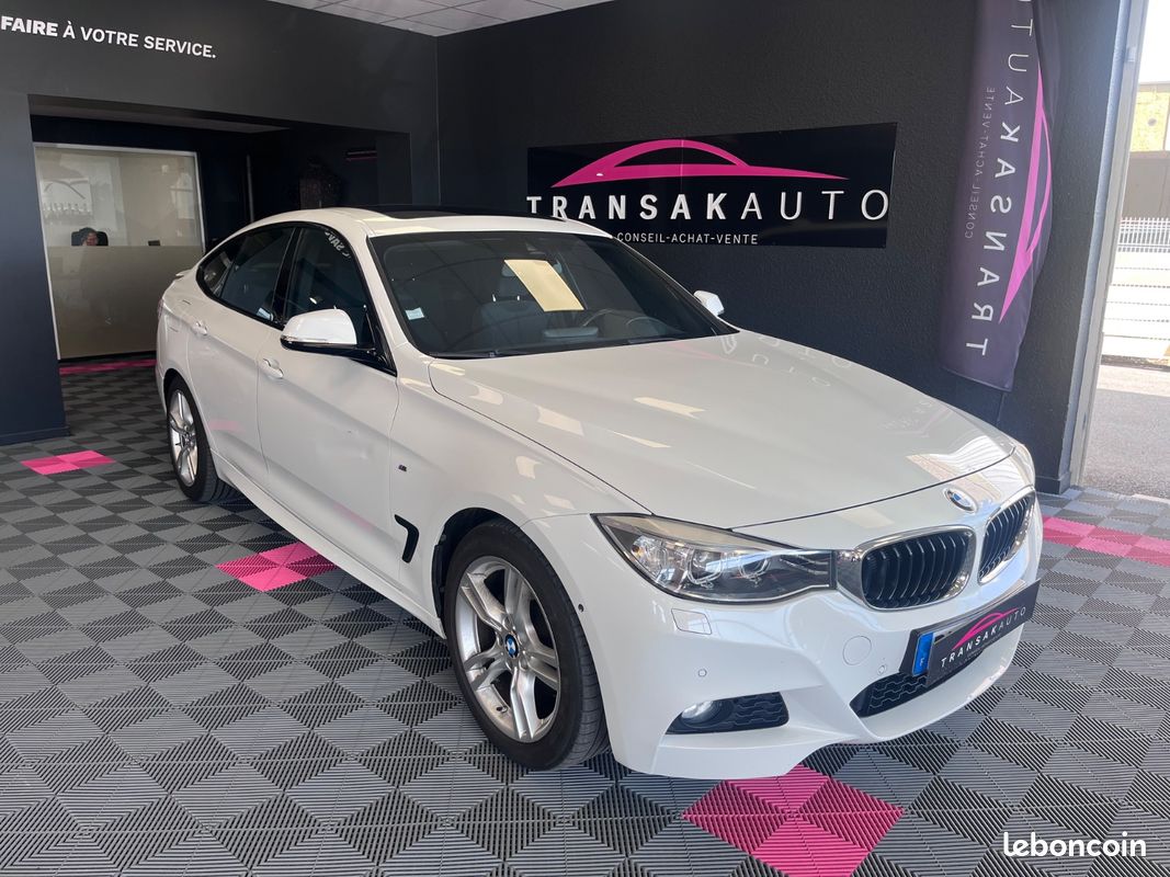 BMW SERIE 3 GRAN TURISMO F34 330d xDrive 258 ch M Sport A. Toit ouvrant / Caméra de recul / Hayon électrique / (image 1)