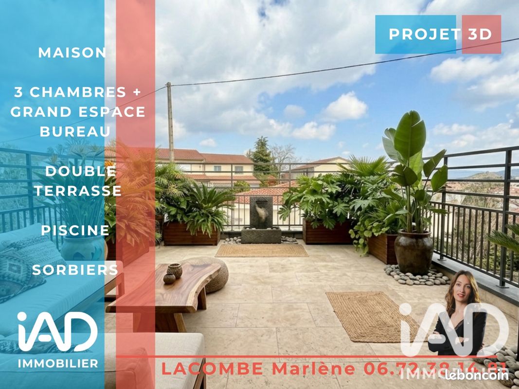 Maison 5 pièces 130 m² · à Sorbiers · 130 m² · 349 000 €