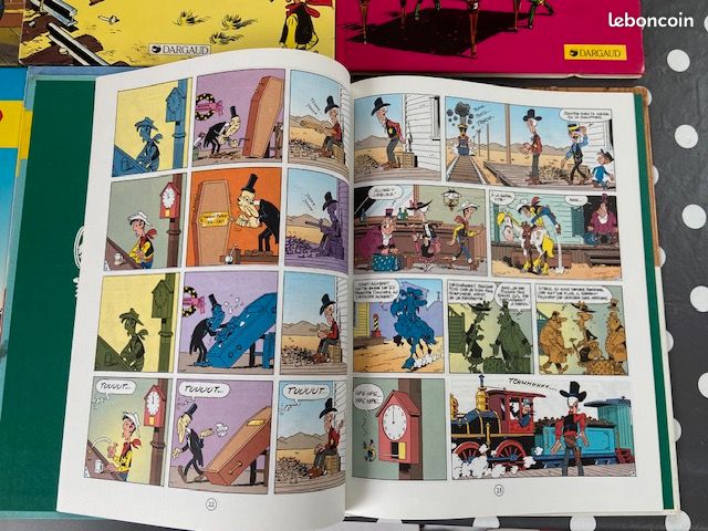 Lot 6 BDs Lucky Luke (image 3)