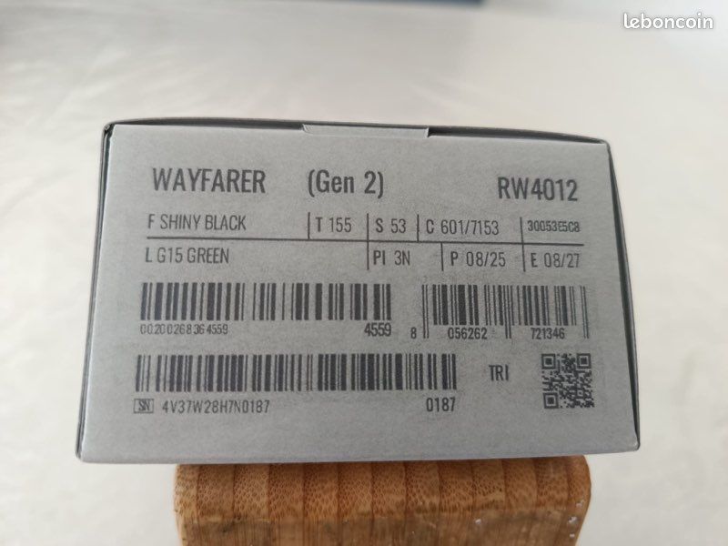 Ray-Ban RW4012 Wayfarer – Neuf en boîte scellée 📦 (image 4)