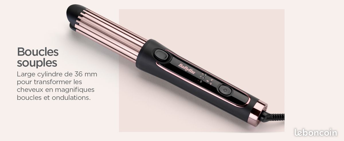 💁‍♀️ Boucleur BaByliss Curl Styler Luxe – Fer à boucler ✨ (image 5)