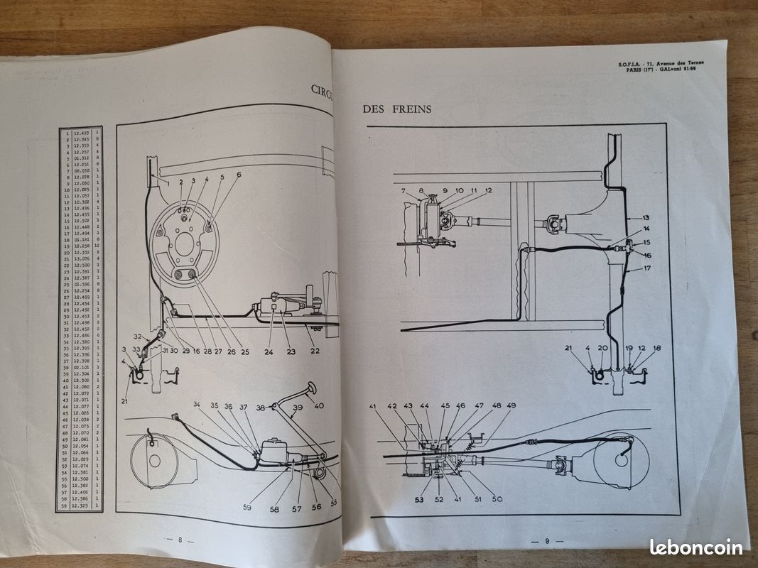Catalogue de pièces détachées original d'époque CONCESSIONNAIRE JEEP WILLYS OVERLAND SOFIA Importateur distributeur général (image 3)