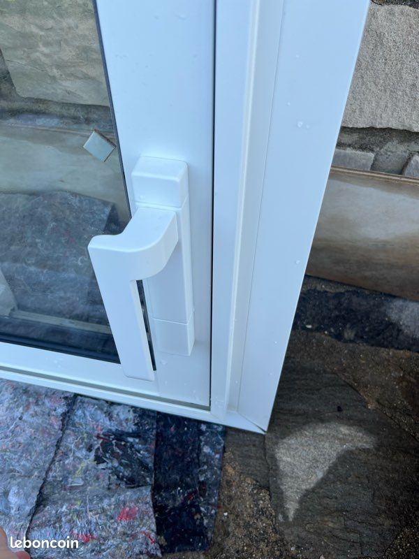 Fenêtre : Coulissant alu 2 vantaux 120 cm 1200mm 2 rails (image 7)
