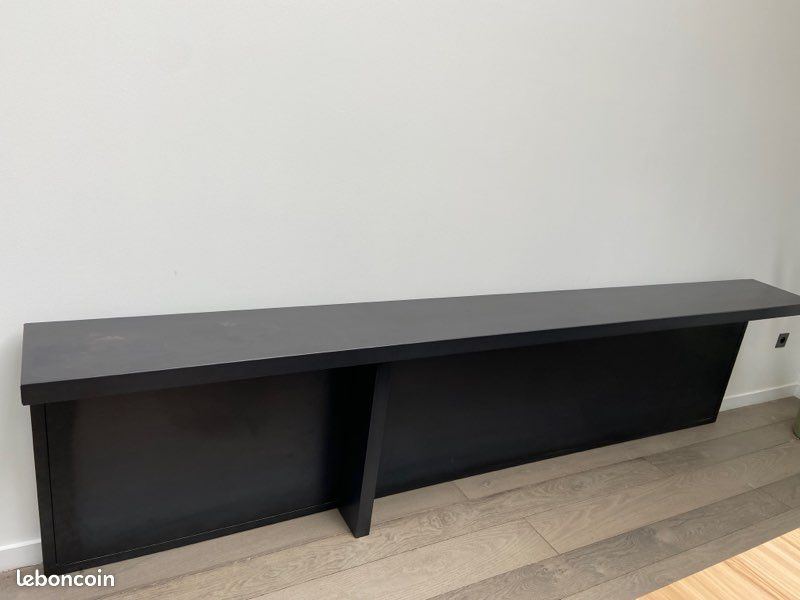 Console métal noir Zeus (image 1)