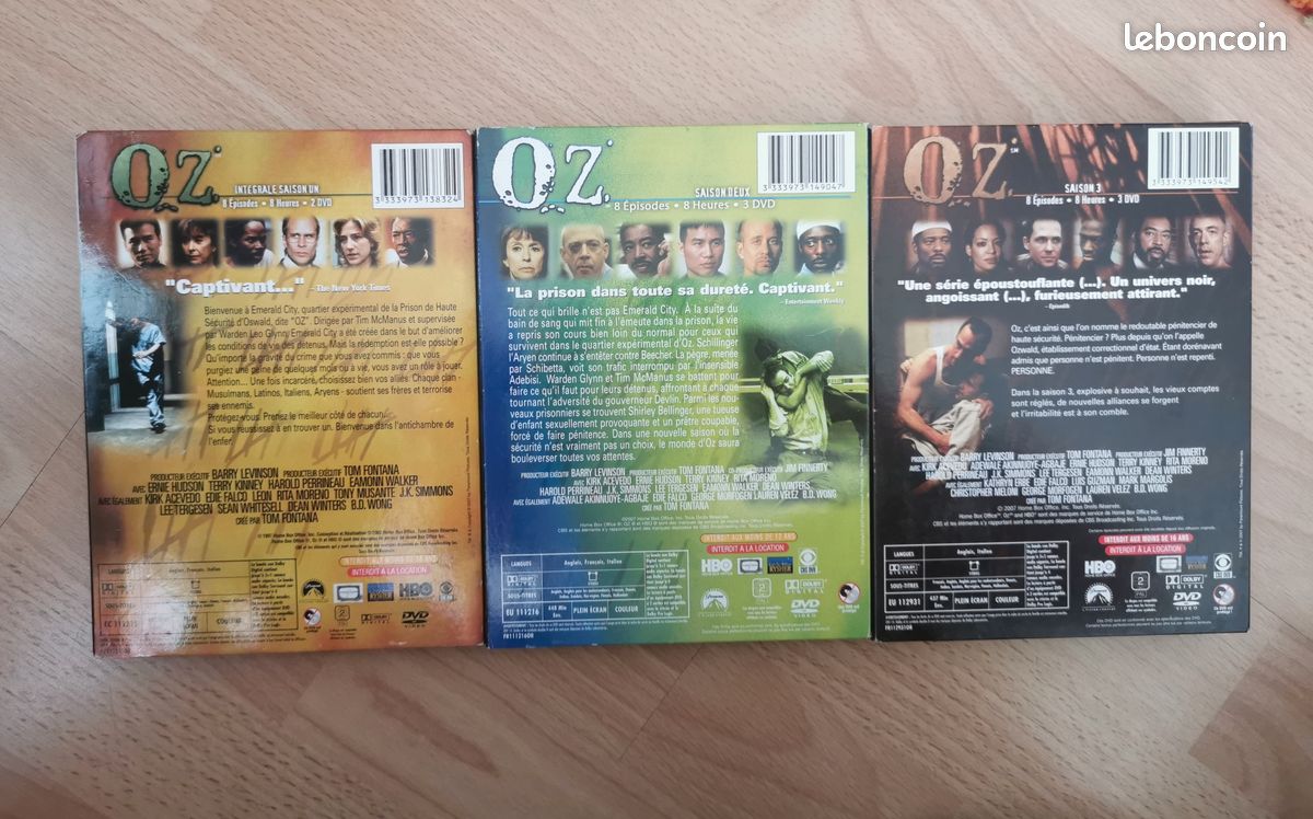 DVD "OZ" - saisons 1, 2 et 3 (image 4)