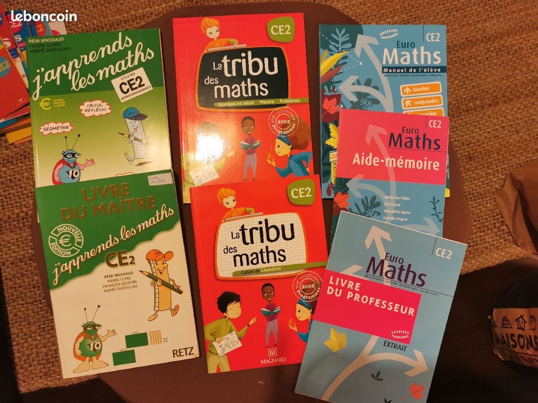 Manuel et fichiers de maths ce2 (image 1)