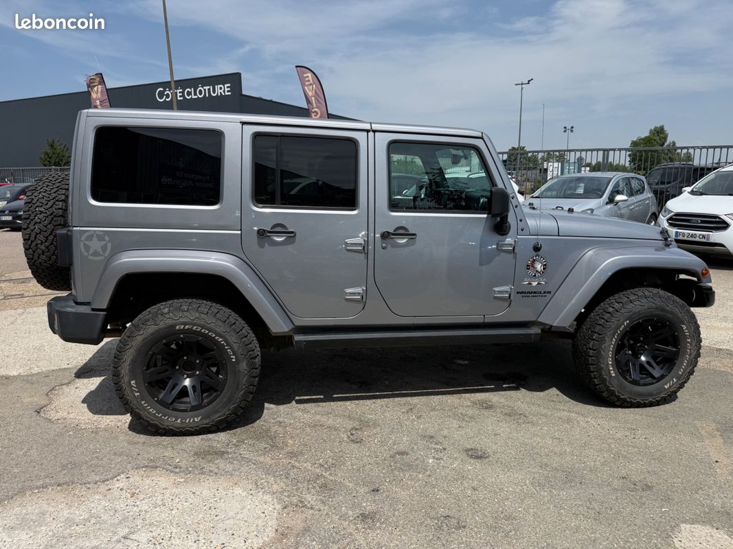 JEEP WRANGLER 3.6 285CH UNLIMITED SAHARA-MARCHE PIED ELEC-LIGNE A CLAPET-TREUIL-SIÈGES CHAUFFANTS AV- ATTELAGE-GPs (image 7)