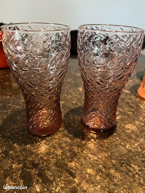 Lot de 2 verres coca cola (image 1)