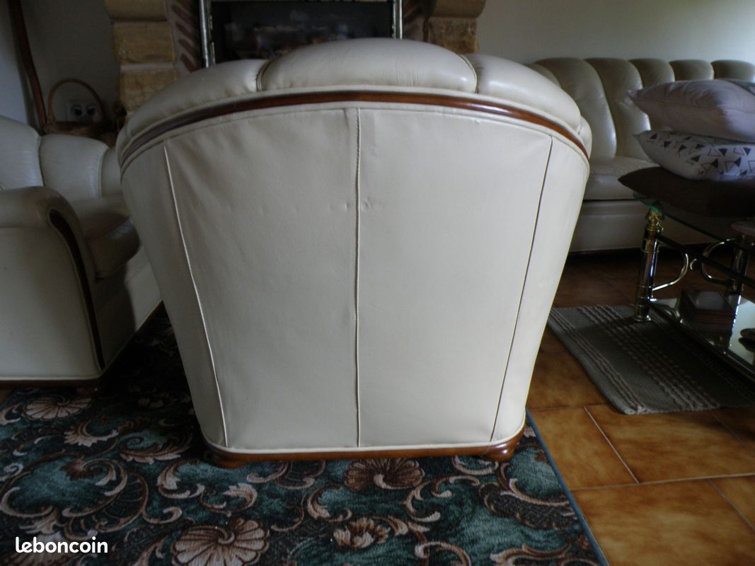 2 fauteuils cuir (image 3)