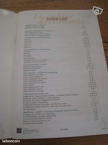 Livre L'éducation musicale Le cahier documenté (image 2)