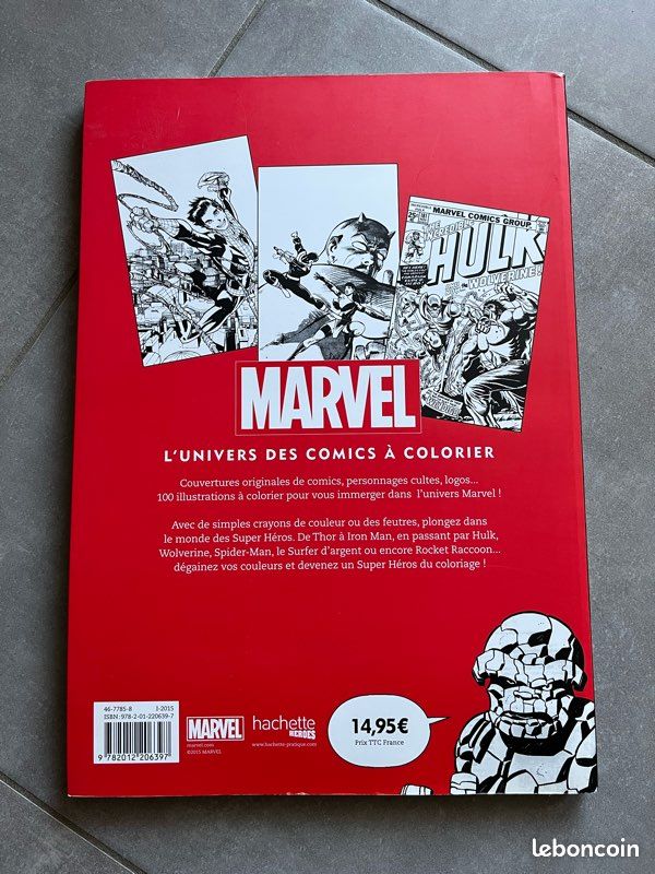 Marvel à colorier (image 2)